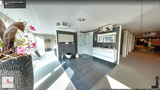 Virtuele tour van Aart van de Pol Badkamers & Tegels op Google Streetview