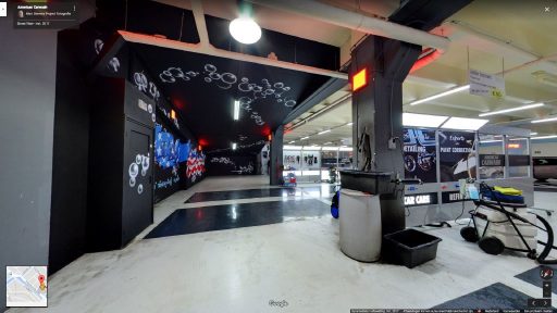 Virtuele tour van American Carwash op Google Streetview