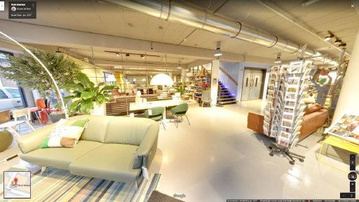 Virtuele tour van Brok Interieur op Google Streetview