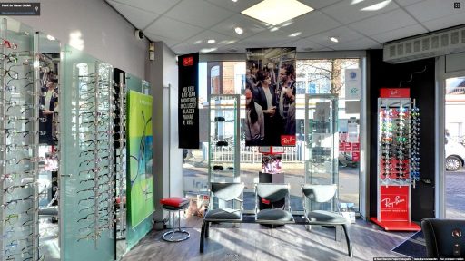 Virtuele tour van Henk de Visser Optiek op Google Streetview