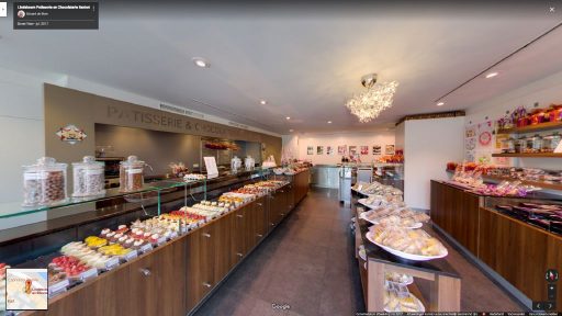 Virtuele tour van Lindeboom Patisserie en Chocolaterie Banket op Google Streetview