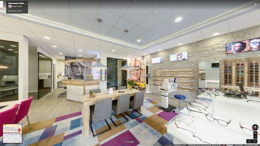 Virtuele tour van Optiek Keizerslanden op Google Streetview