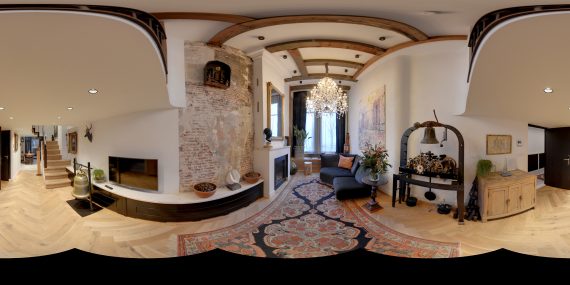 Stitched panoramafoto