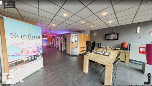 Virtuele tour van Suntime op Google Streetview