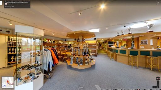 Virtuele tour van Firma Veldwijk Sportprijzen en Relatiegeschenken op Google Streetview