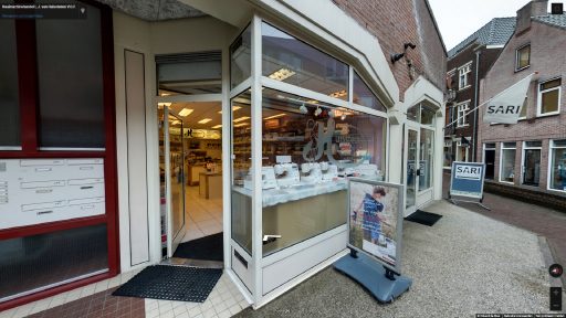 Virtuele tour van Naaimachinehandel L.J. van Huissteden V.O.F. op Google Streetview