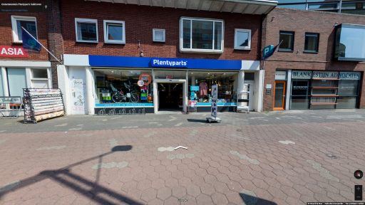 Virtuele tour van Onderdelenhuis Plentyparts Kuikhoven op Google Streetview