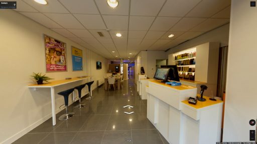 Virtuele tour van Sunday’s op Google Streetview