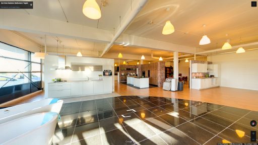 Virtuele tour van ten Hove Keukens Badkamers Tegels op Google Streetview