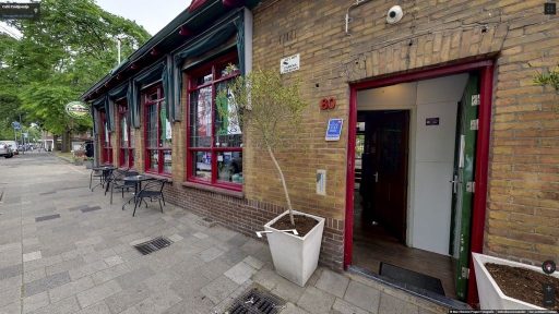 Virtuele tour van Café Paviljoentje op Google Streetview