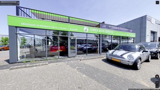 Virtuele tour van JAMES Auto Service Van den Berg op Google Streetview