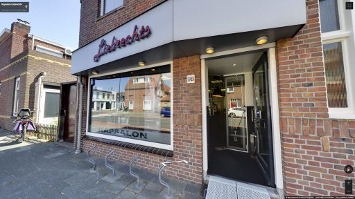 Virtuele tour van Kapsalon Liebrechts op Google Streetview