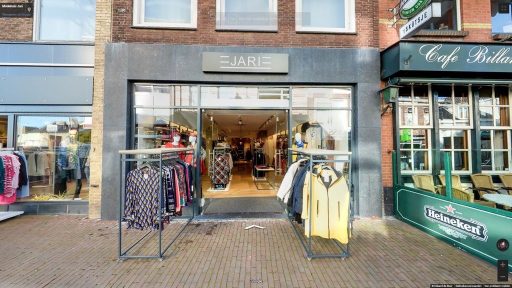 Virtuele tour van Modehuis Jari op Google Streetview
