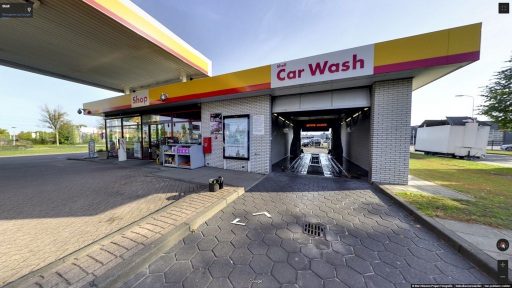 Virtuele tour van Shell op Google Streetview