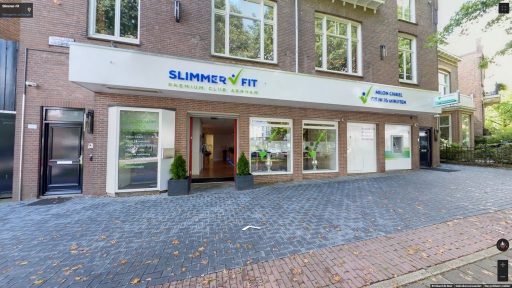 Virtuele tour van Slimmer-Fit op Google Streetview