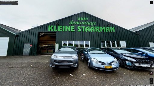 Virtuele tour van Autosloperij Kleine Staarman B.V. op Google Streetview