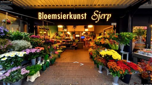 Virtuele tour van Sjerp Bloemsierkunst op Google Streetview