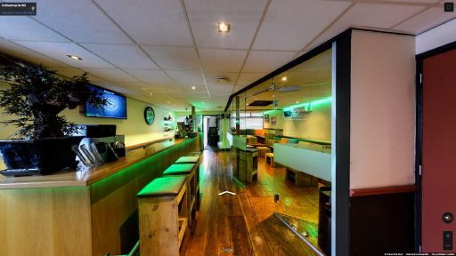 Virtuele tour van Coffeeshop De Wit op Google Streetview
