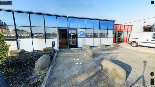 Virtuele tour van HdV Computers op Google Streetview