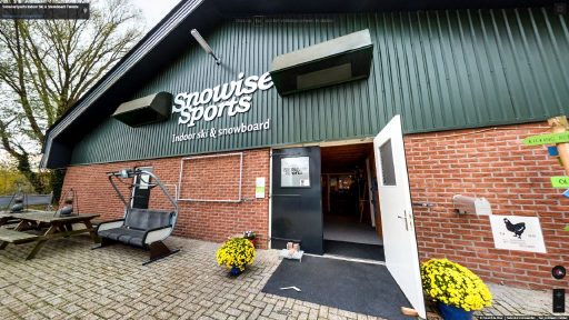 Virtuele tour van SnowiseSports Indoor Ski & Snowboard Twente op Google Streetview