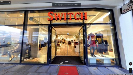 Virtuele tour van Switch op Google Streetview