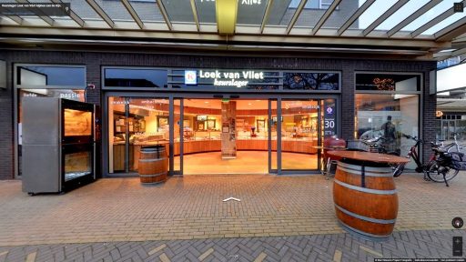 Virtuele tour van Loek van Vliet, Keurslager op Google Streetview