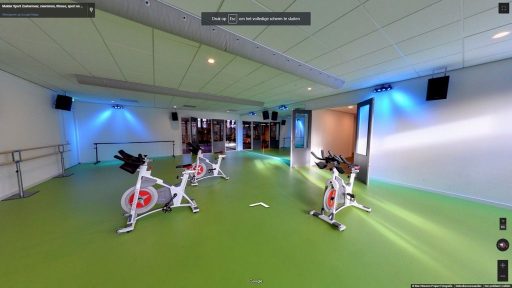 Virtuele tour van Mulder Sport Zoetermeer op Google Streetview