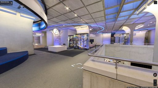 Virtuele tour van Museon op Google Streetview