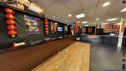 Virtuele tour van Vuurwerk Pijnacker Verbakel vuurwerk op Google Streetview